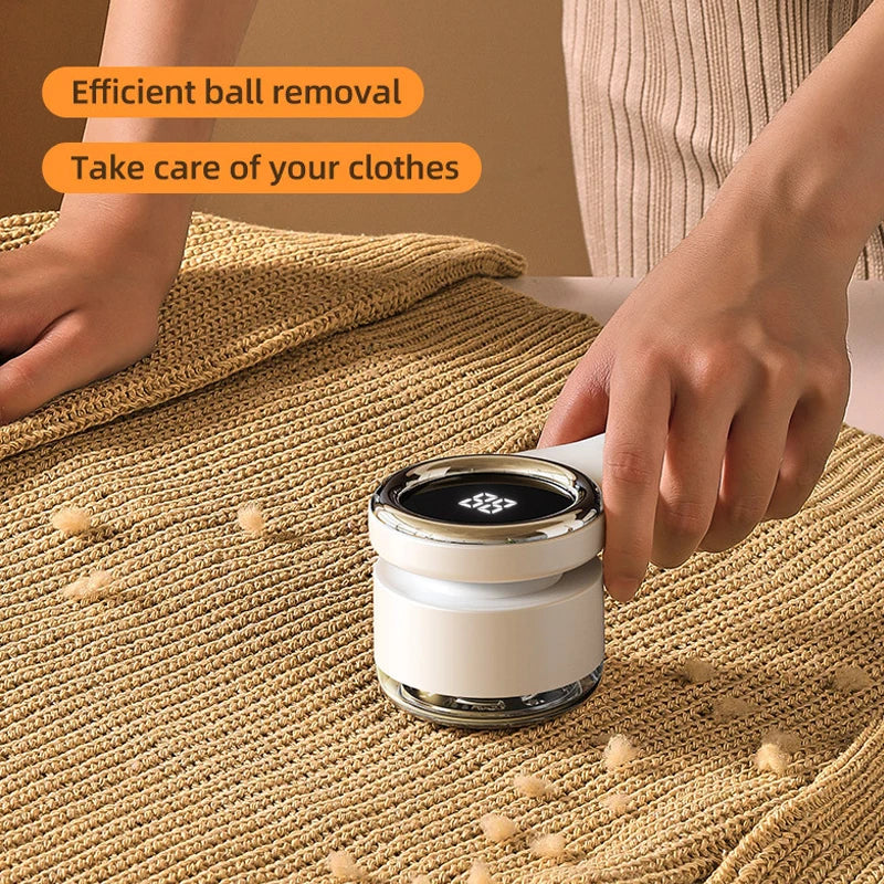 USB Electric Fabric Hair Remover – Portable Lint & Pet Hair Cleaner