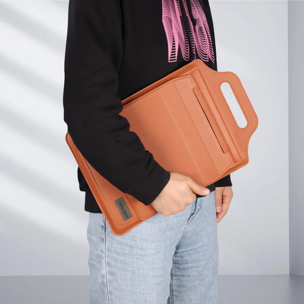 Laptop Sleeve for Infinix XBOOK B15 15.6inch – Foldable Stand, Mouse Pad & Phone Holder All-in-One