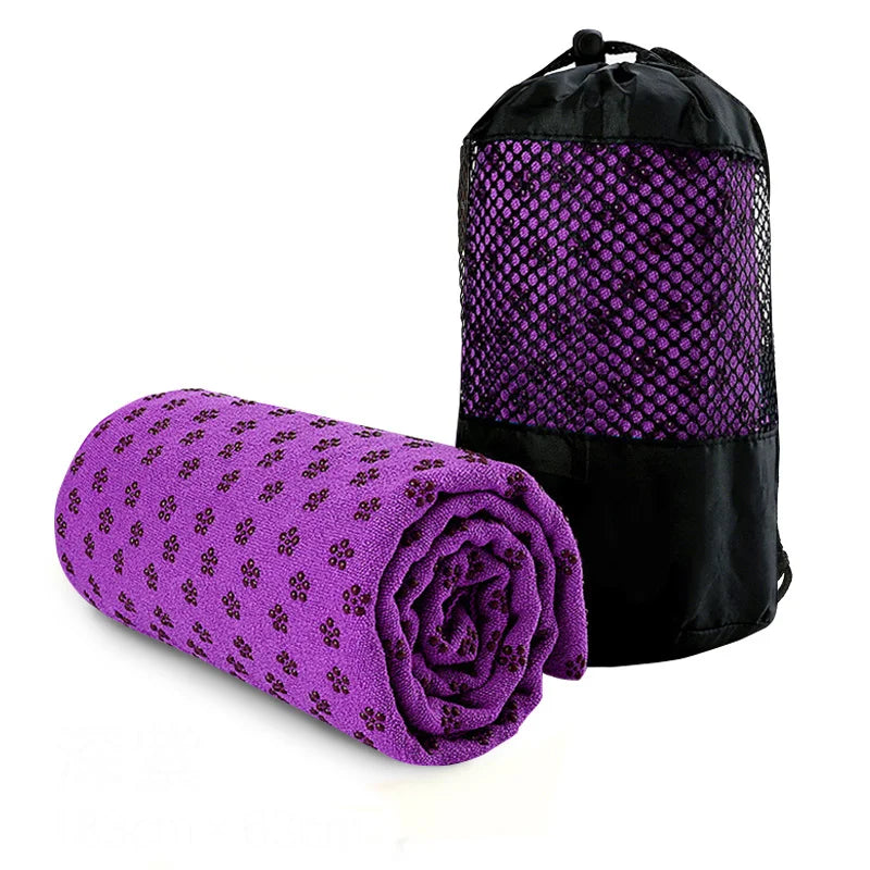 Non-Slip Hot Yoga Towel – Sweat-Absorbent Mat for Yoga, Pilates & Fitness
