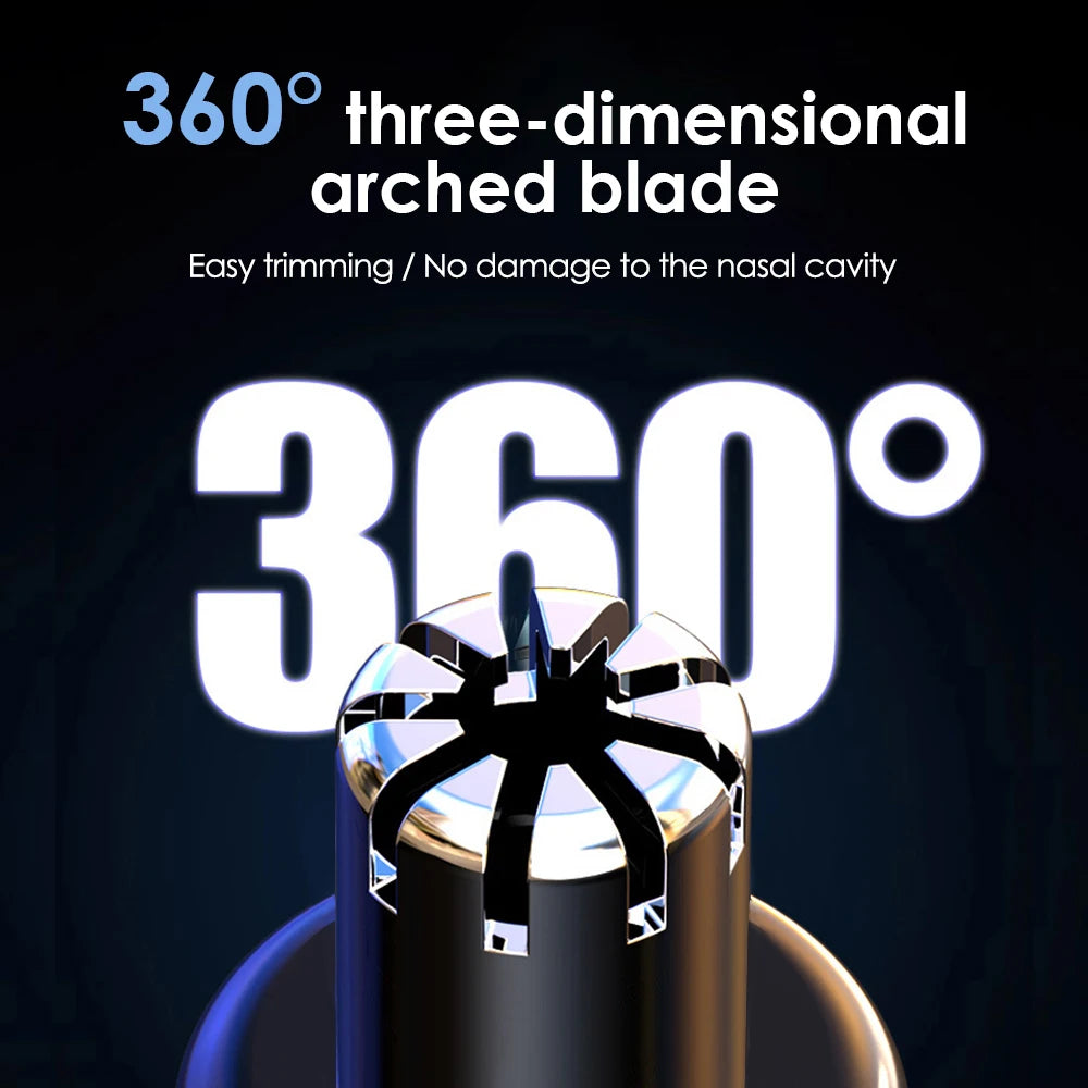 Electric Nose Hair Trimmer Mini Implement Shaver Clipper for Men Women Ear Neck Eyebrow Trimmer Shaver Man's Clean Trimer