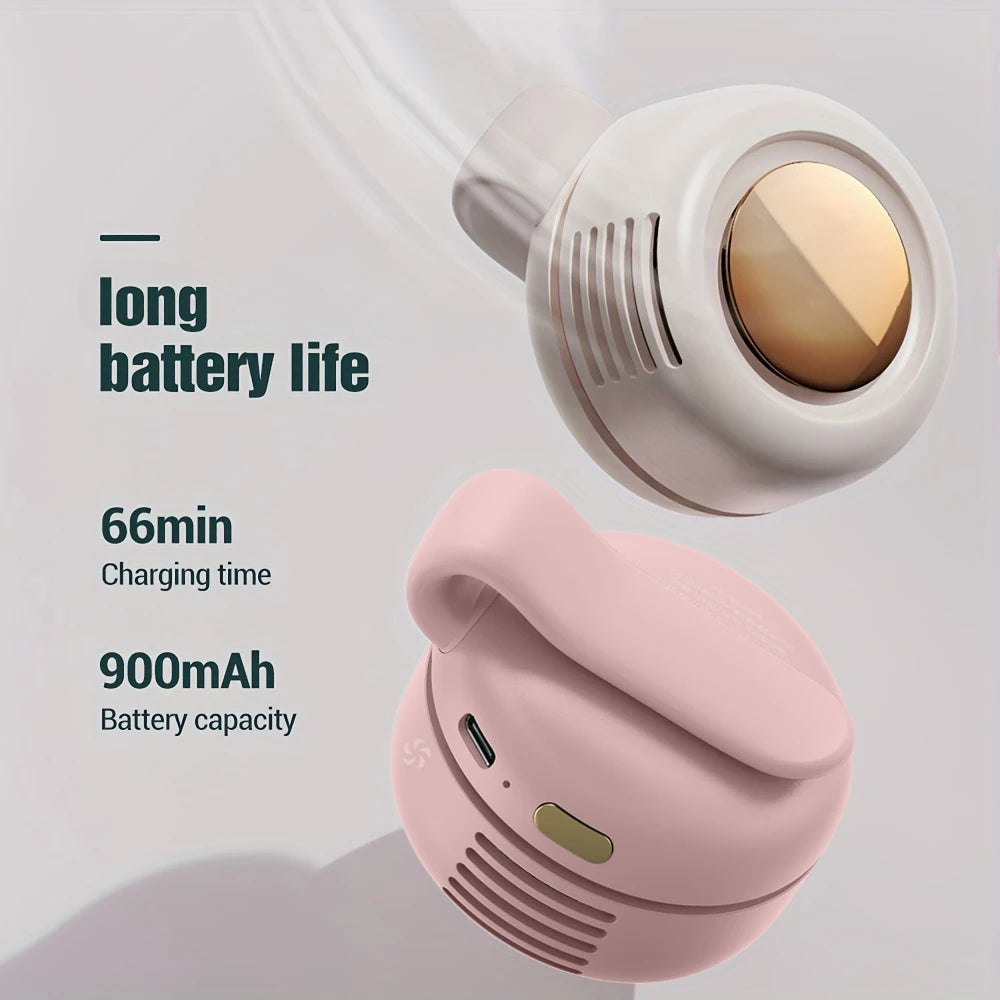 Mini Clip-On Fan – Portable Personal Cooling Fan with 3 Speeds