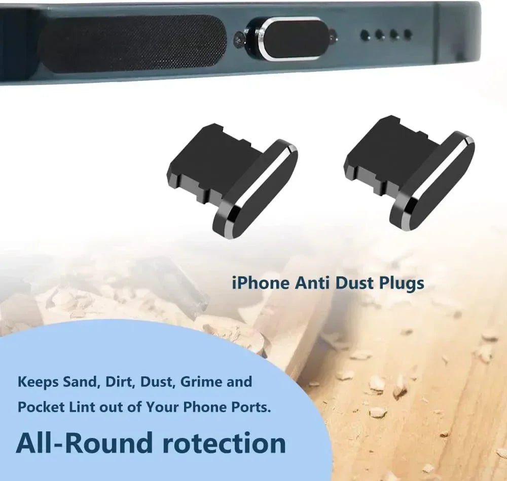 Phone Cleaning Kit | Speaker & Charging Port Brush for iPhone, Samsung & Type-C