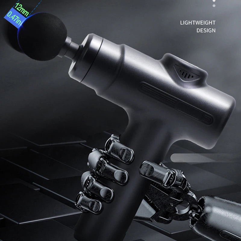 Electric Deep Tissue Massage Gun | 8 Heads for Full Body Muscle Recovery