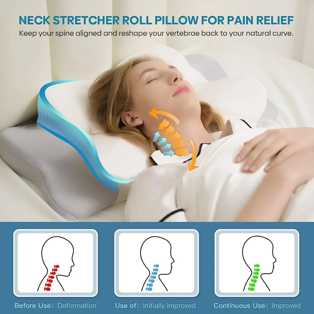 Contoured Memory Foam Pillow