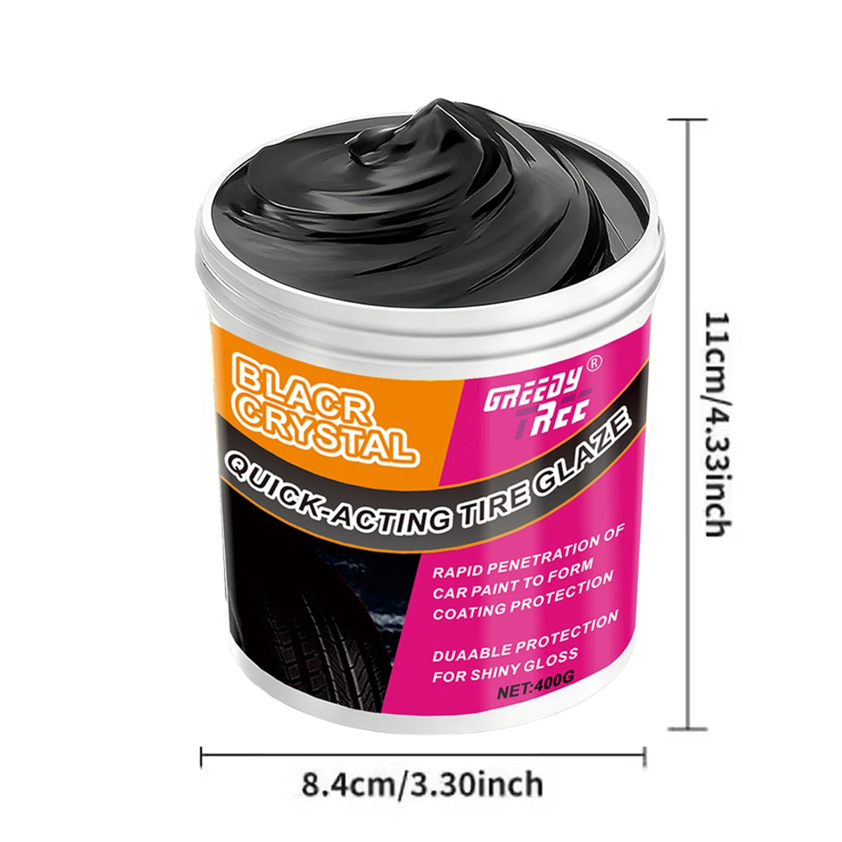 All-in-One Plastic & Rubber Repair Cream | Instant Black Restoration & Scratch Remover