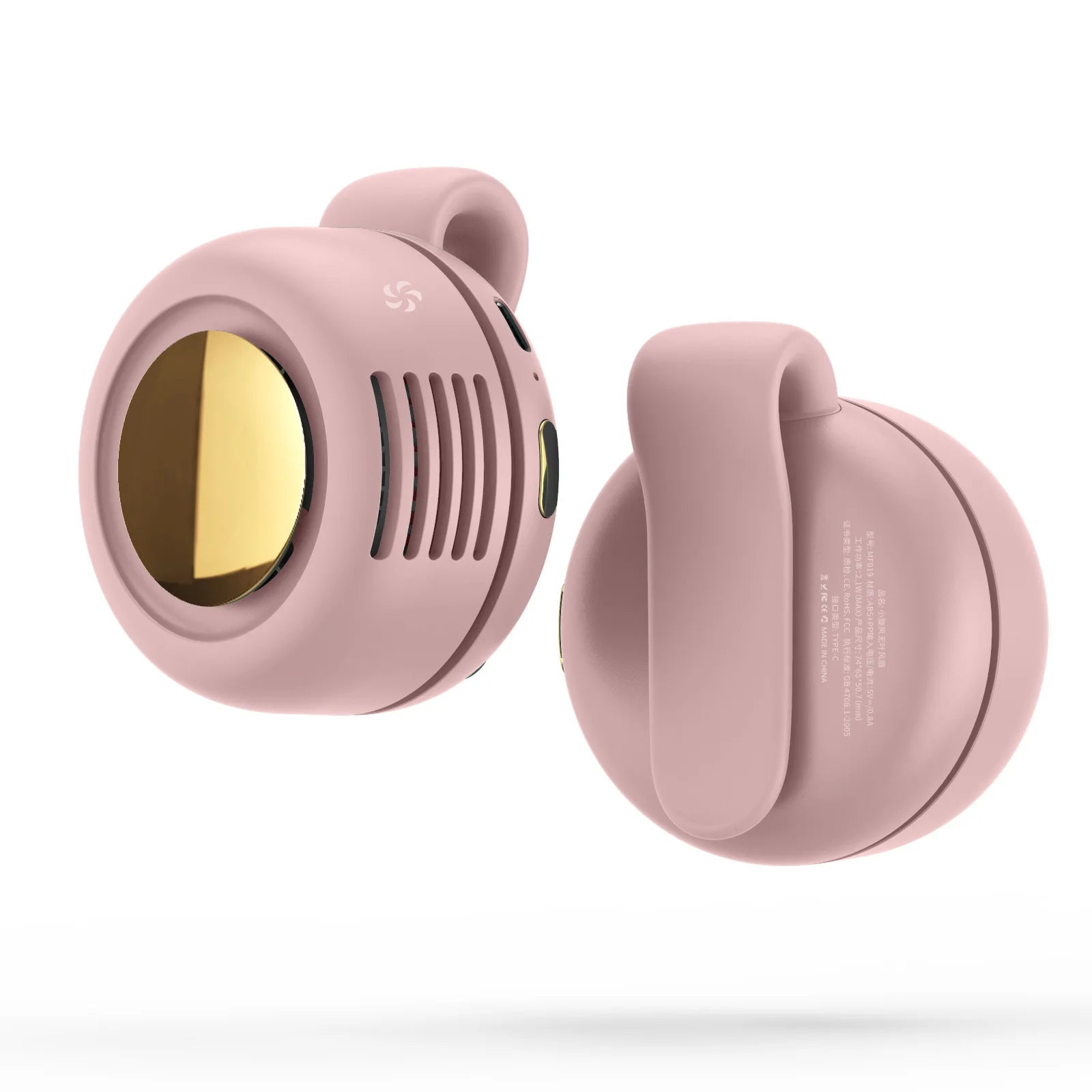 Mini Clip-On Fan – Portable Personal Cooling Fan with 3 Speeds