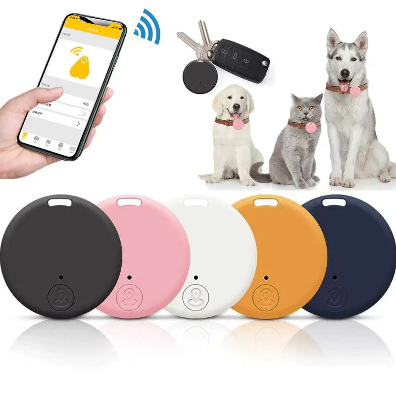 Mini GPS Bluetooth Tracker – Anti-Lost Keychain for Keys, Pets & Wallet