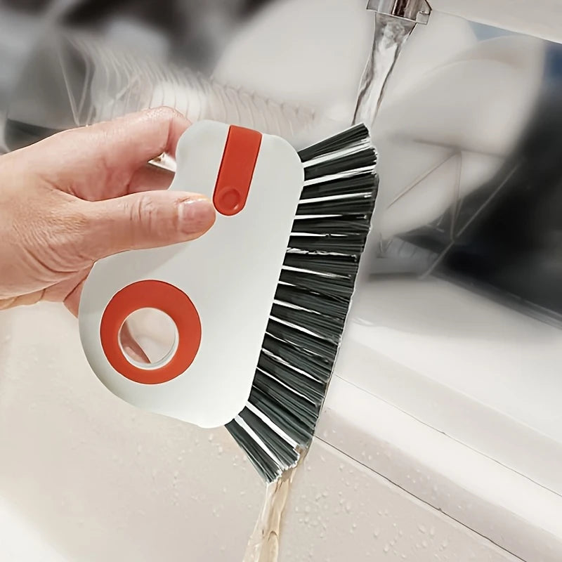 2-in-1 Groove Cleaning Brush | Window Track & Grout Crevice Cleaner Tool