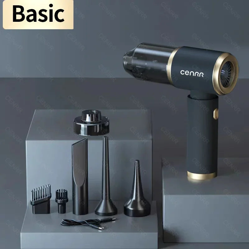 CENRR Car Vacuum Cleaner 210,000PA | Powerful Handheld Wireless Blower