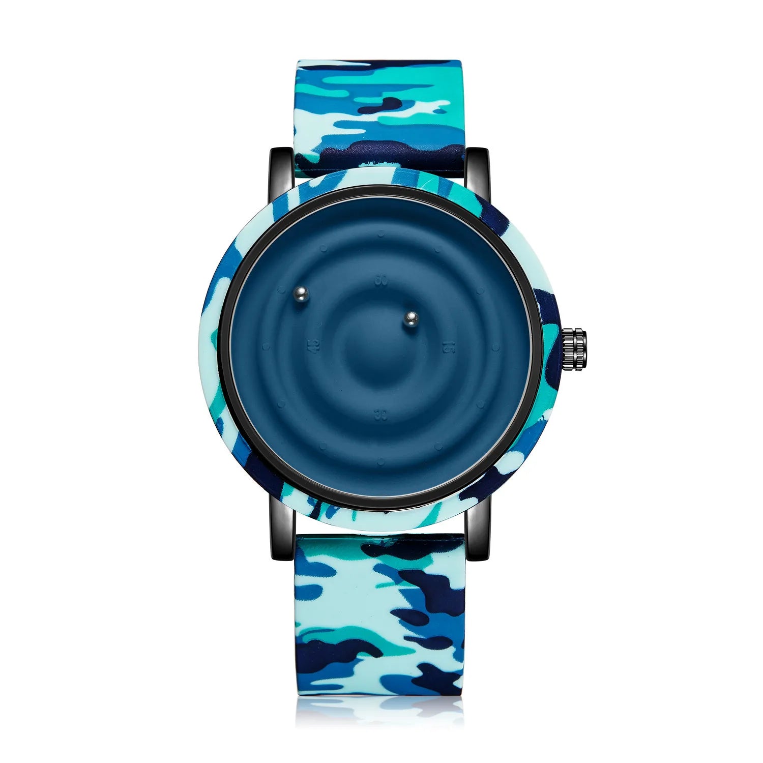 Magnetic Pointer Watch – Waterproof Quartz for Men & Women