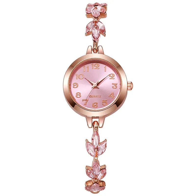 Elegant Rhinestone Bracelet Watch for Women – Luxury Quartz Gift