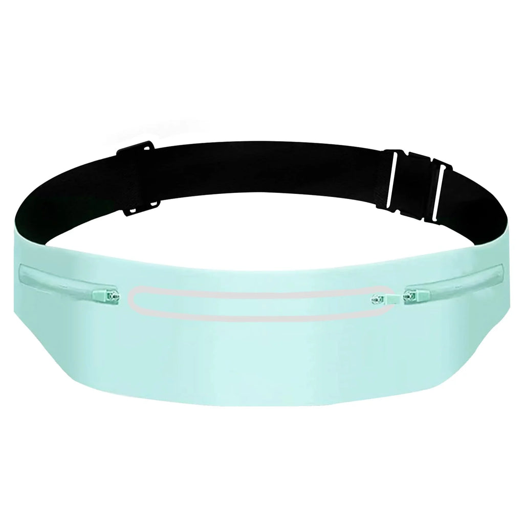 Waterproof Running Waist Bag – Invisible Fanny Pack for Gym & Outdoor
