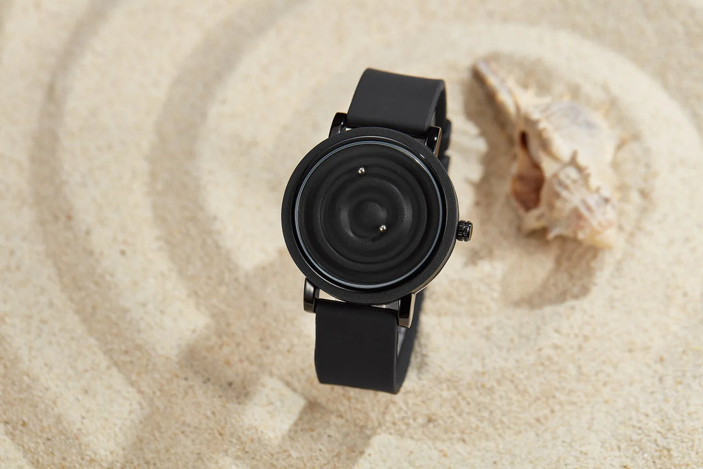 Magnetic Pointer Watch – Waterproof Quartz for Men & Women