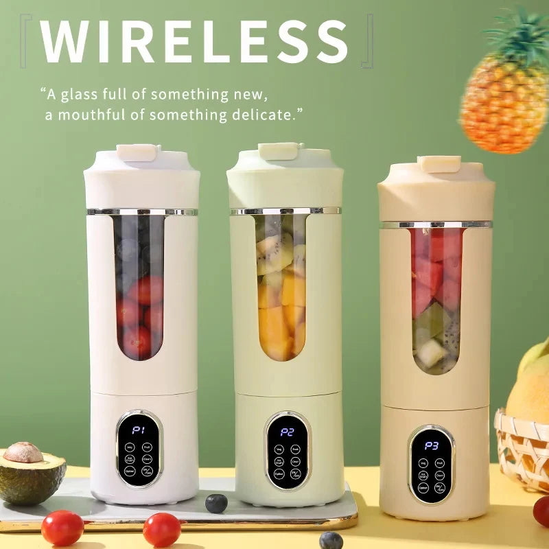 Portable USB Juice Blender Cup – Rechargeable Mini Smoothie Maker