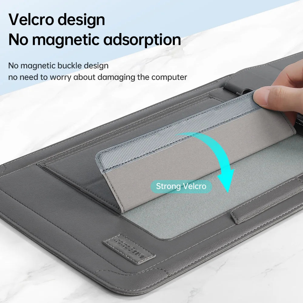 Laptop Sleeve for Infinix XBOOK B15 15.6inch – Foldable Stand, Mouse Pad & Phone Holder All-in-One