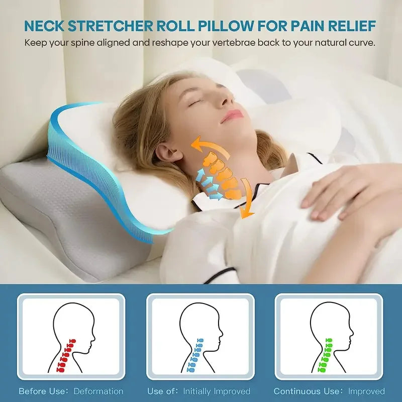Contoured Memory Foam Pillow