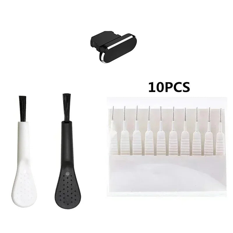Phone Cleaning Kit | Speaker & Charging Port Brush for iPhone, Samsung & Type-C