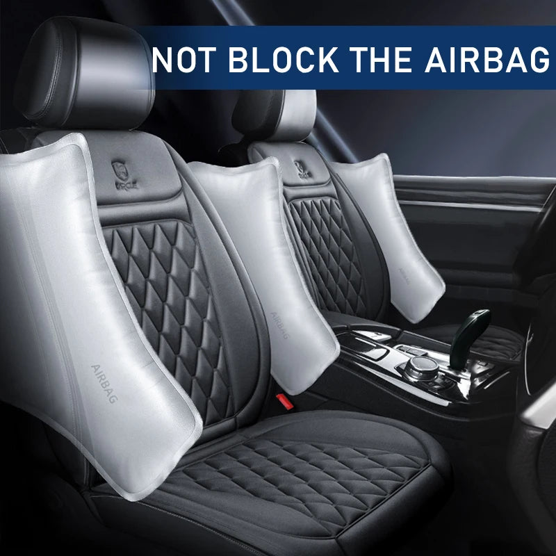 12V Heated Car Seat Cushion | Winter Warmer Seat Cover with 3 Heat Modes