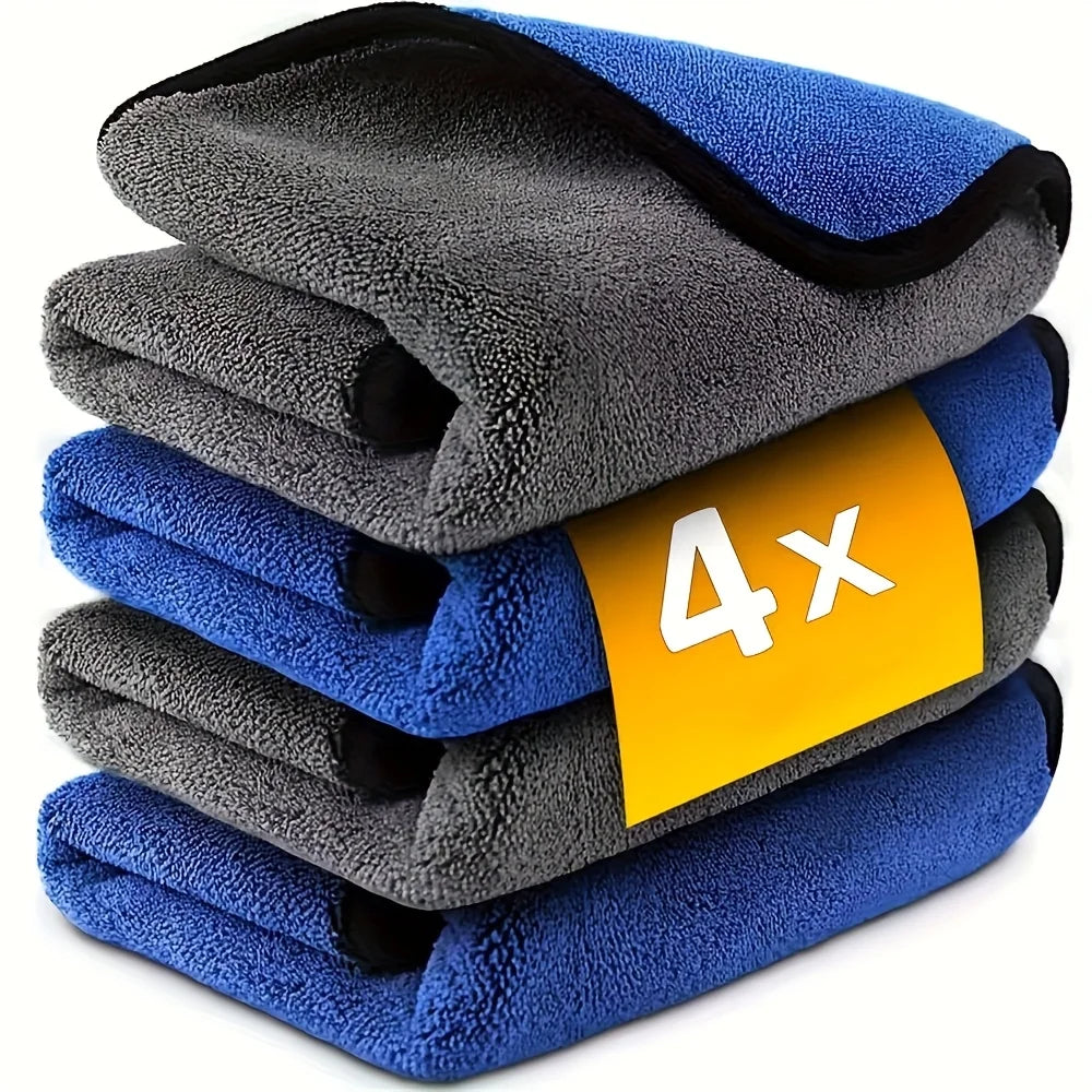 Microfiber Car Cleaning Towels | Ultra Absorbent Auto Detailing & Drying Cloth