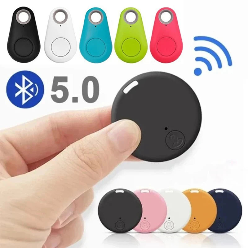 Mini GPS Bluetooth Tracker – Anti-Lost Keychain for Keys, Pets & Wallet