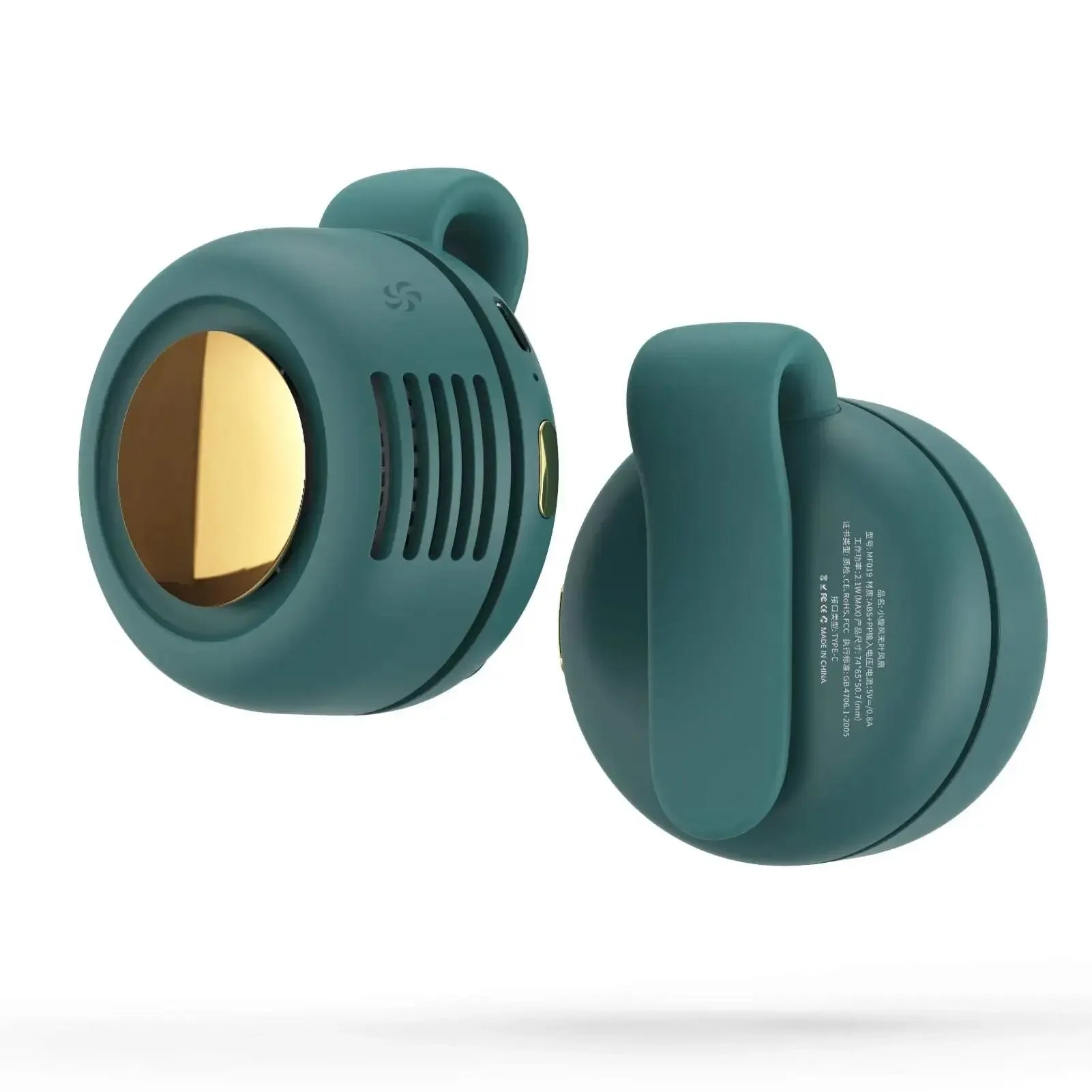Mini Clip-On Fan – Portable Personal Cooling Fan with 3 Speeds
