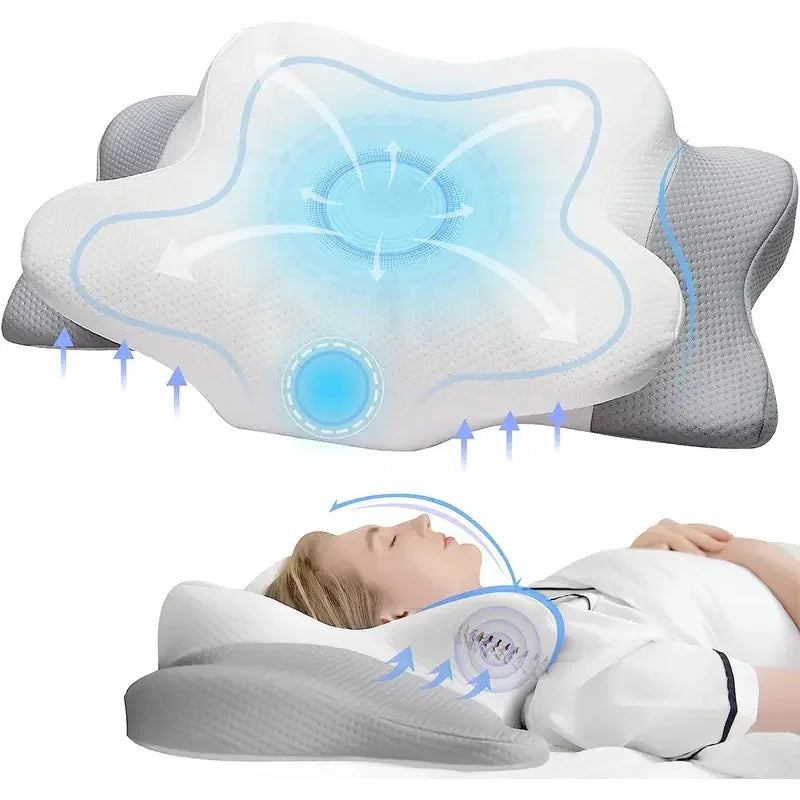 Contoured Memory Foam Pillow