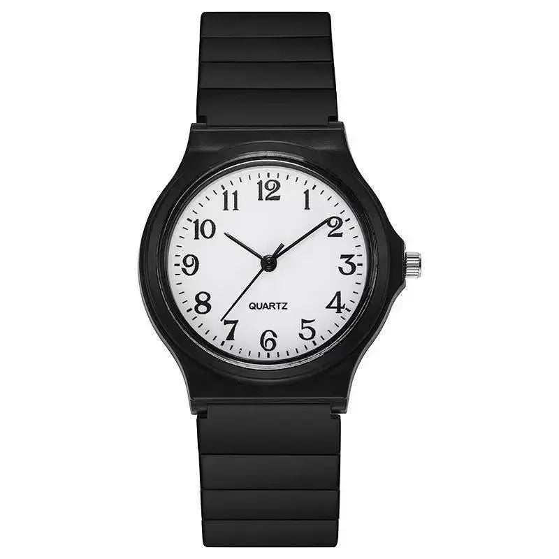 Exam Watch for Women – Simple Silicone Strap Waterproof Quartz