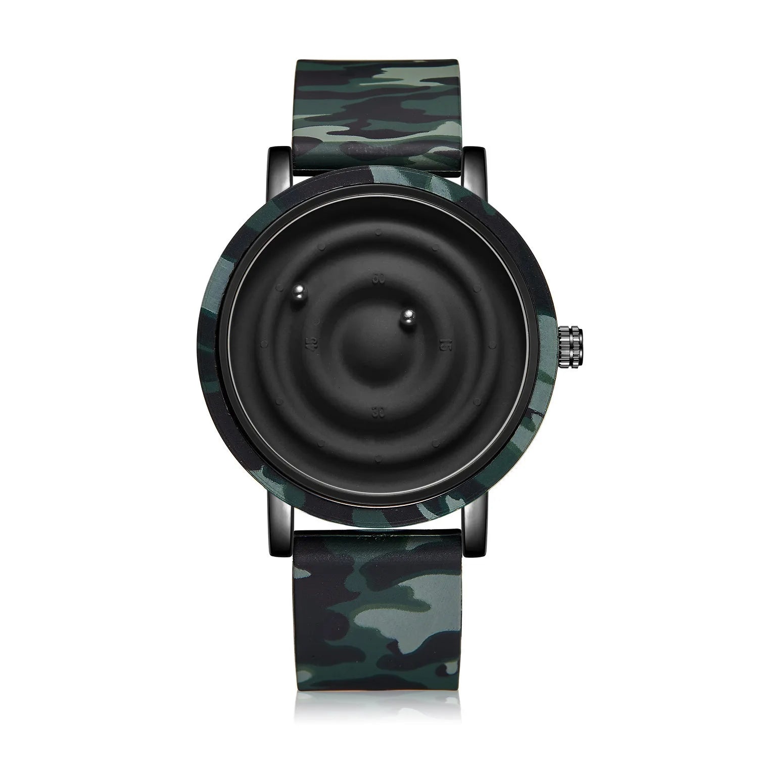 Magnetic Pointer Watch – Waterproof Quartz for Men & Women