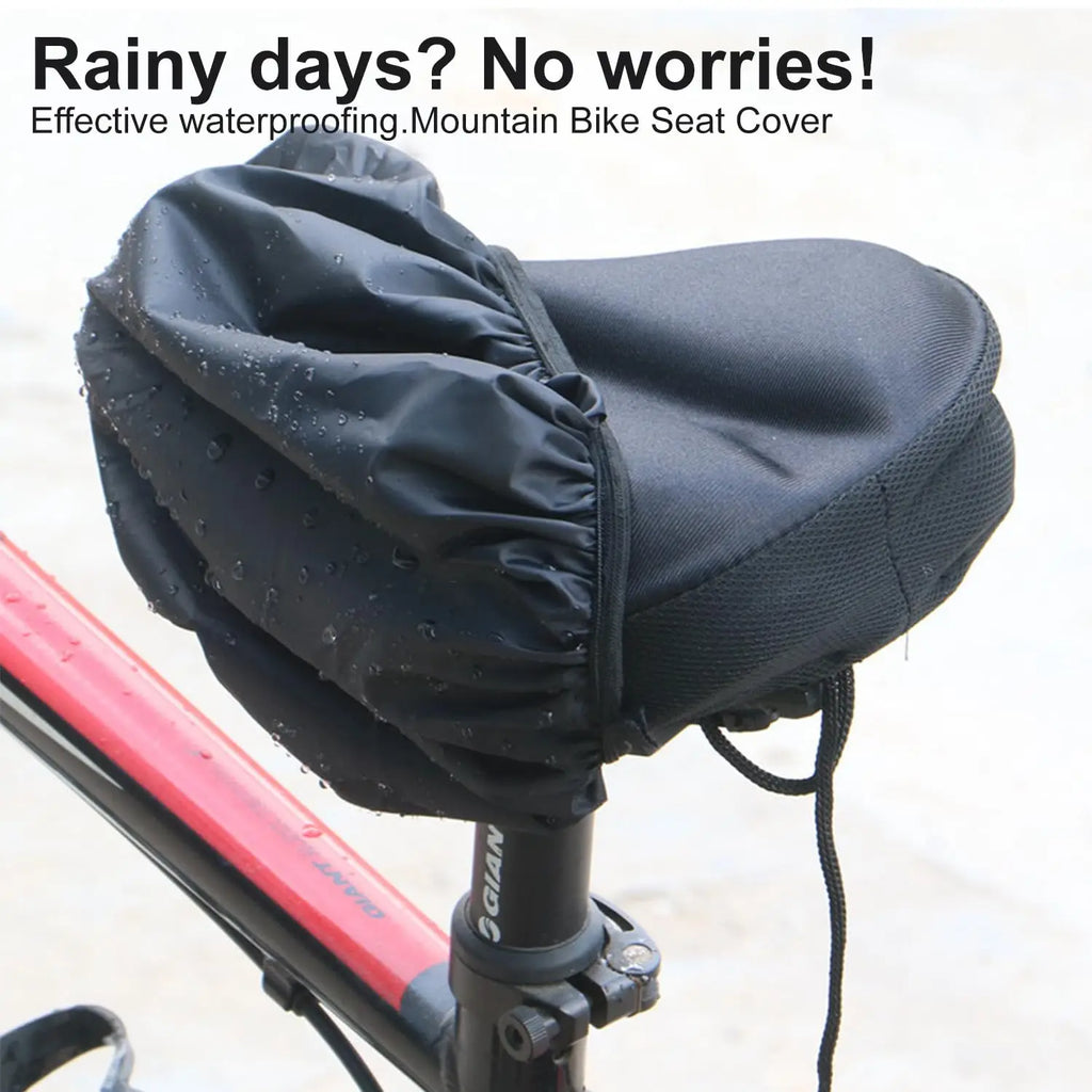 Waterproof Bicycle Seat Cover – UV & Rain Protection for All Bike Saddles