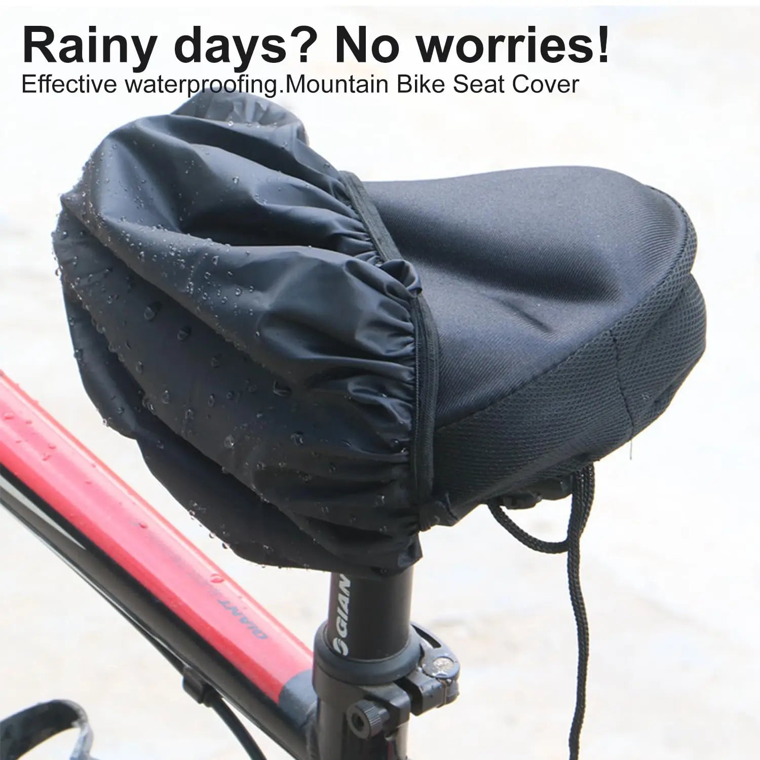 Waterproof Bicycle Seat Cover – UV & Rain Protection for All Bike Saddles
