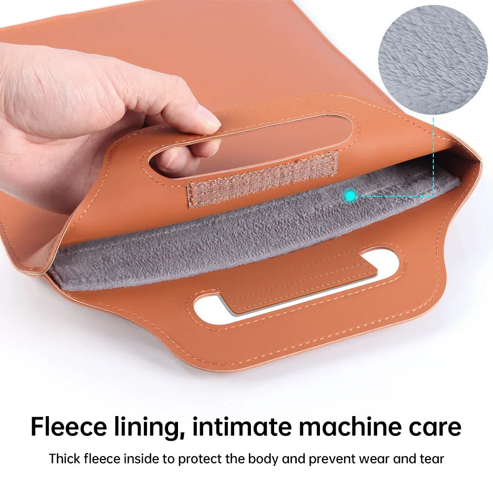 Laptop Sleeve for Infinix XBOOK B15 15.6inch – Foldable Stand, Mouse Pad & Phone Holder All-in-One
