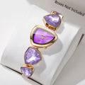 Elegant Rhinestone Bracelet Women's Quartz Watch – Irregular Dial Fashion Wristwatch