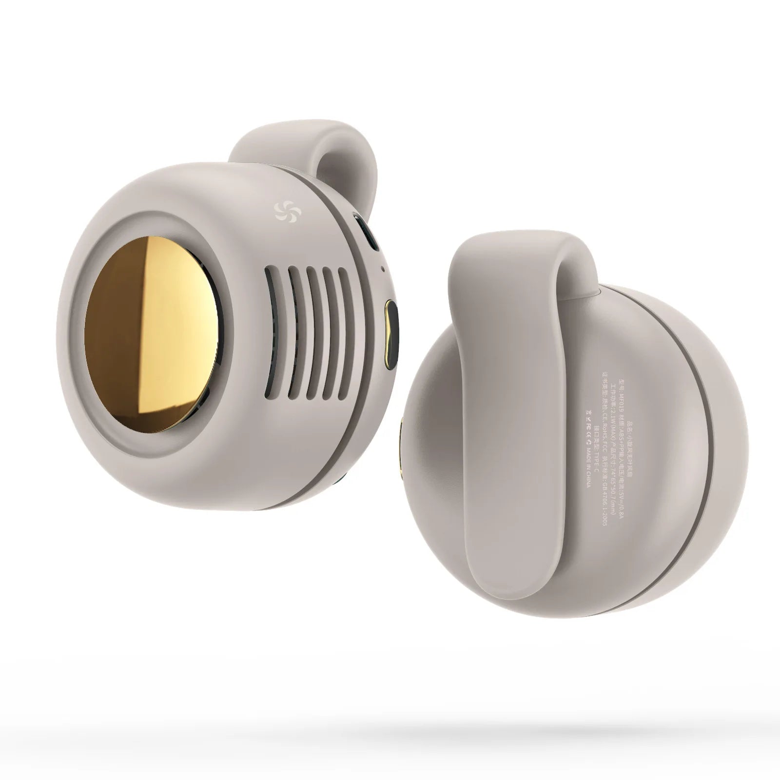 Mini Clip-On Fan – Portable Personal Cooling Fan with 3 Speeds