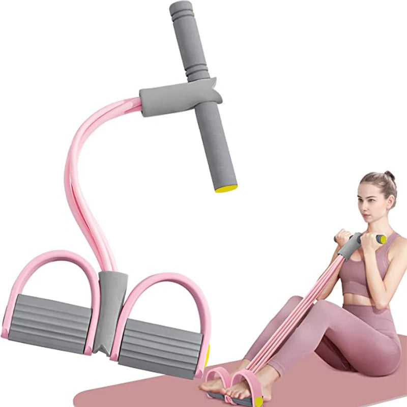 4-in-1 Resistance Band Rope – Full Body Home Workout Set