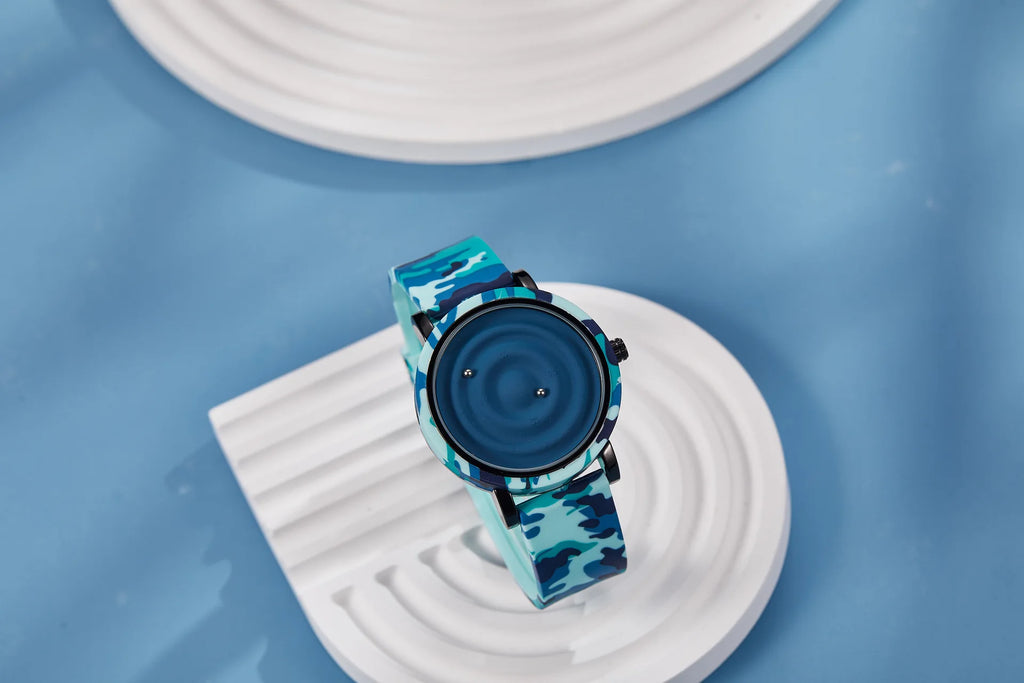 Magnetic Pointer Watch – Waterproof Quartz for Men & Women
