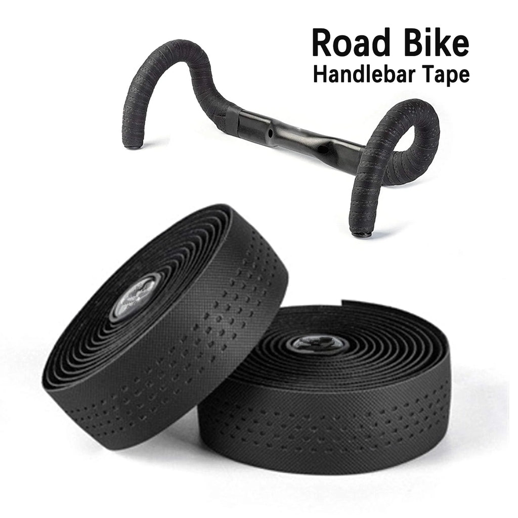 Road Bike Handlebar Tape – Anti-Slip PU+EVA Shock Absorption Cycling Grip