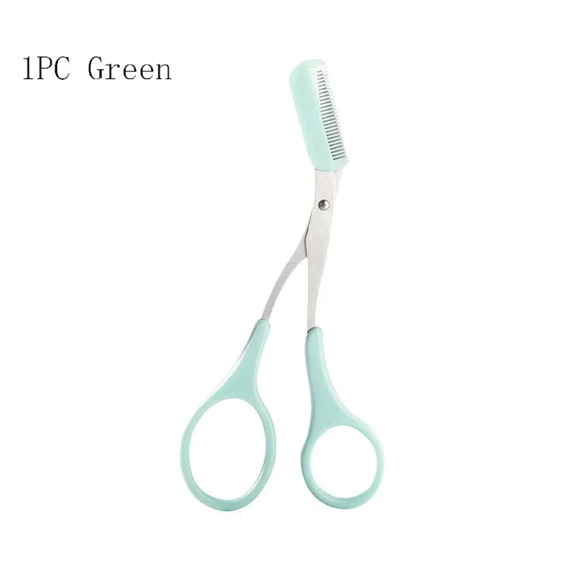 1PC Stainless Steel Eyebrow Trimmer