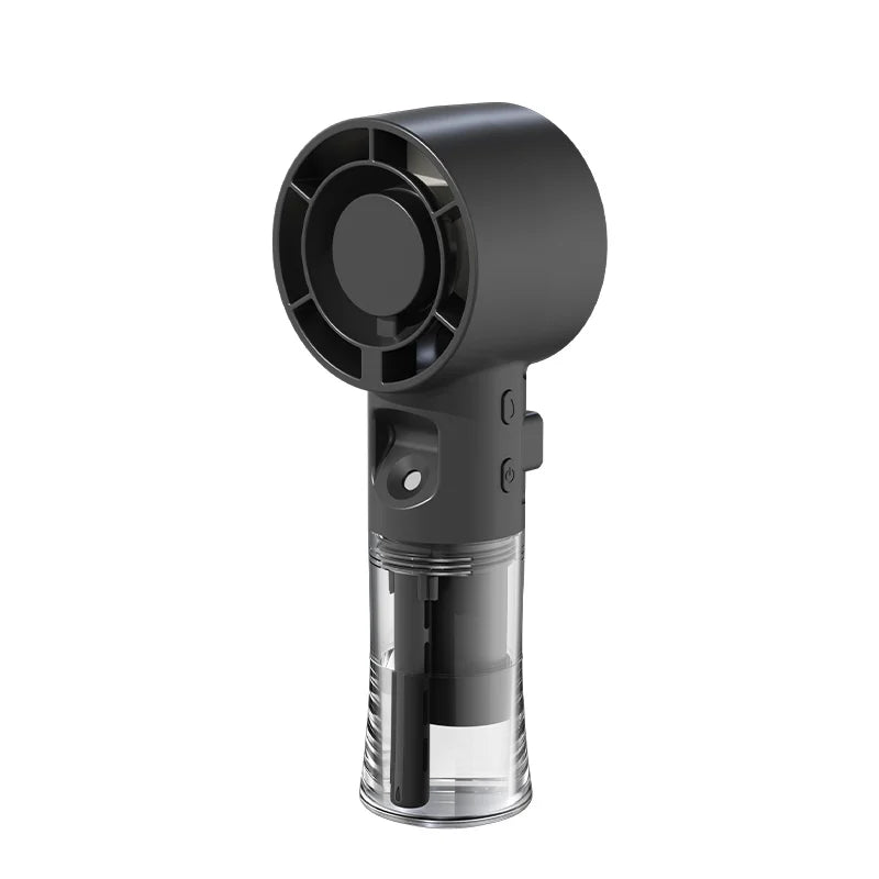 Portable Misting Fan – 4-Speed Personal Cooling Device with USB-C