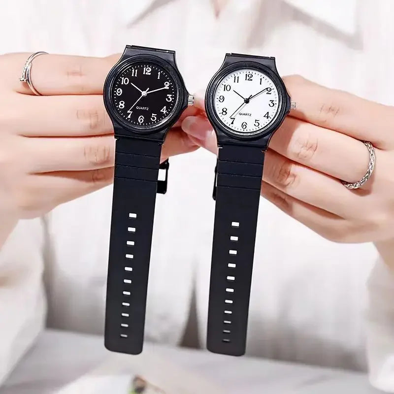 Exam Watch for Women – Simple Silicone Strap Waterproof Quartz