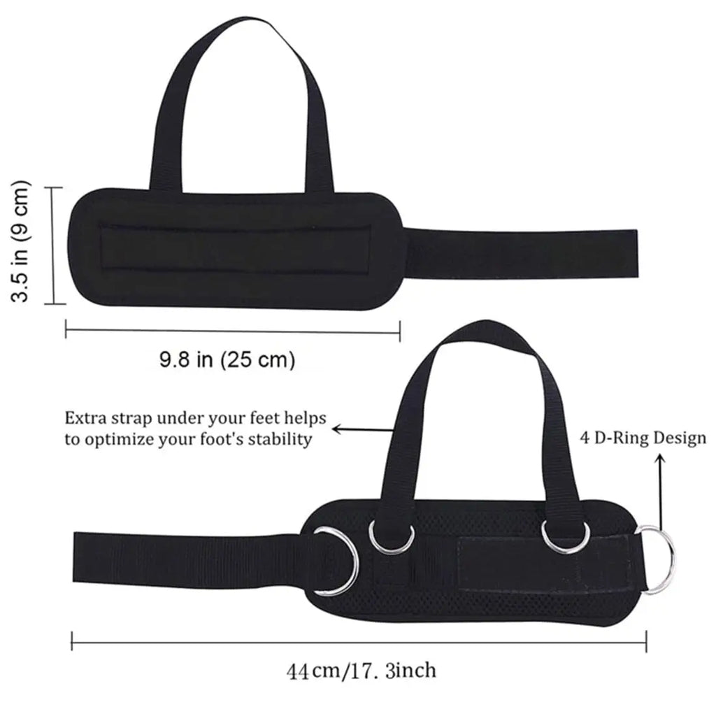 Ankle Straps for Cable Machine – Glute, Leg & Lower Body Training
