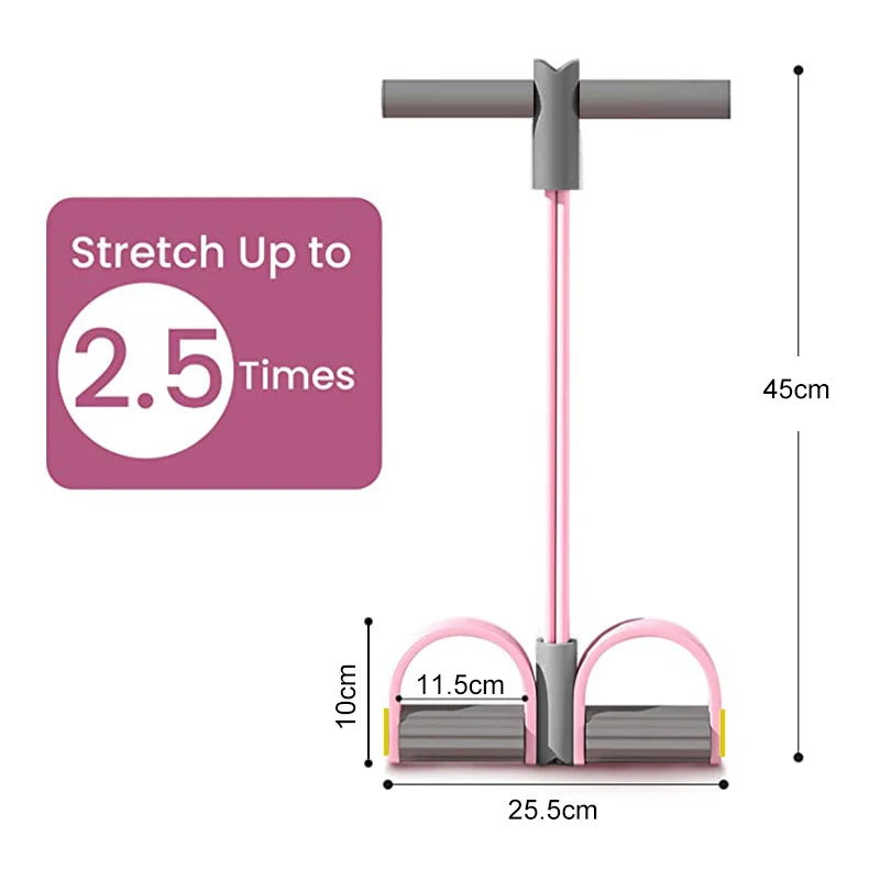 4-in-1 Resistance Band Rope – Full Body Home Workout Set