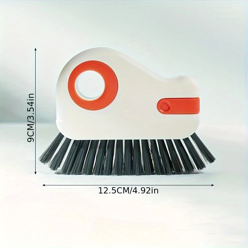 2-in-1 Groove Cleaning Brush | Window Track & Grout Crevice Cleaner Tool