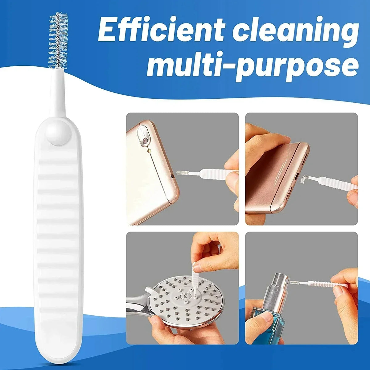Phone Cleaning Kit | Speaker & Charging Port Brush for iPhone, Samsung & Type-C