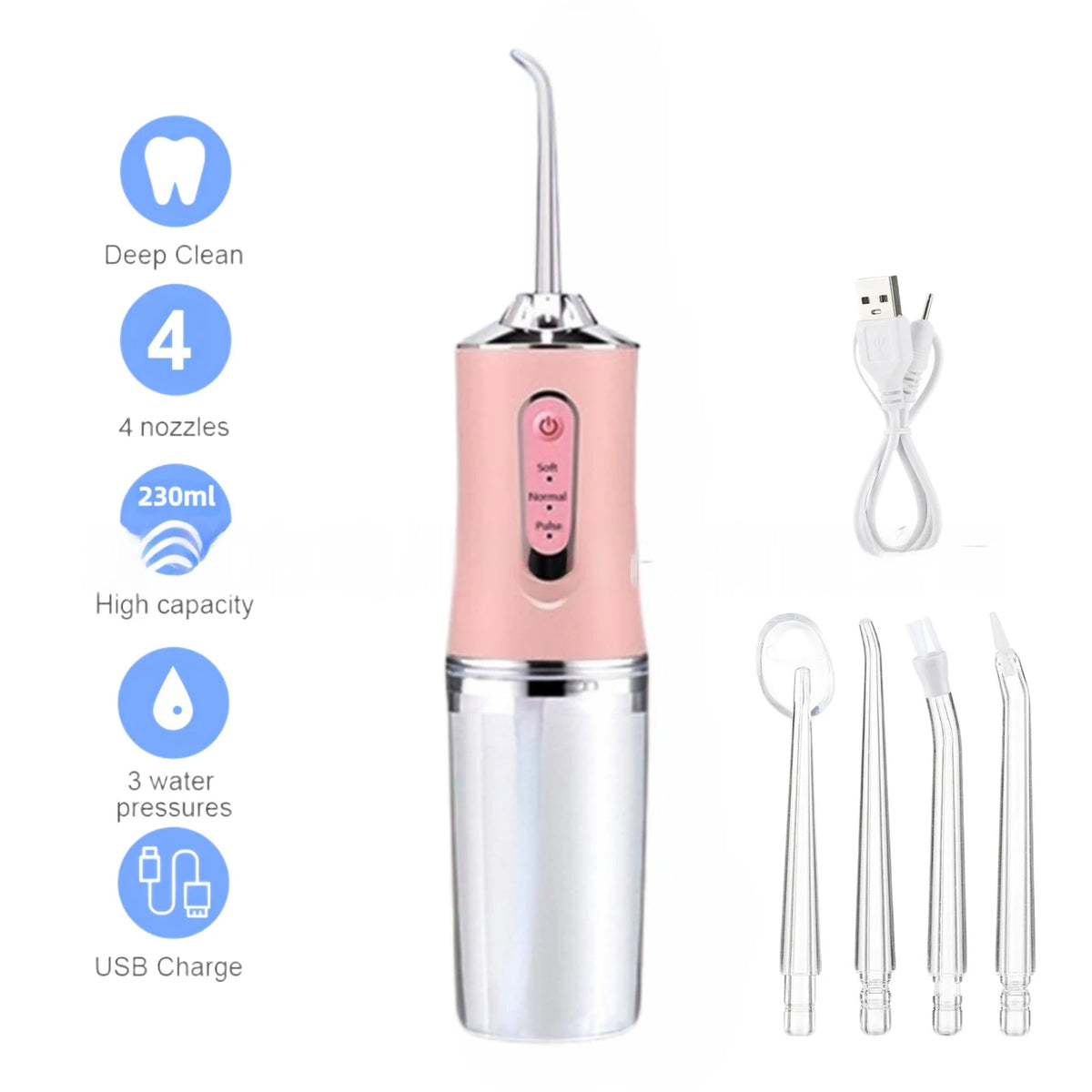 B36 Portable Oral Irrigator | Deep Cleaning & Gum Care