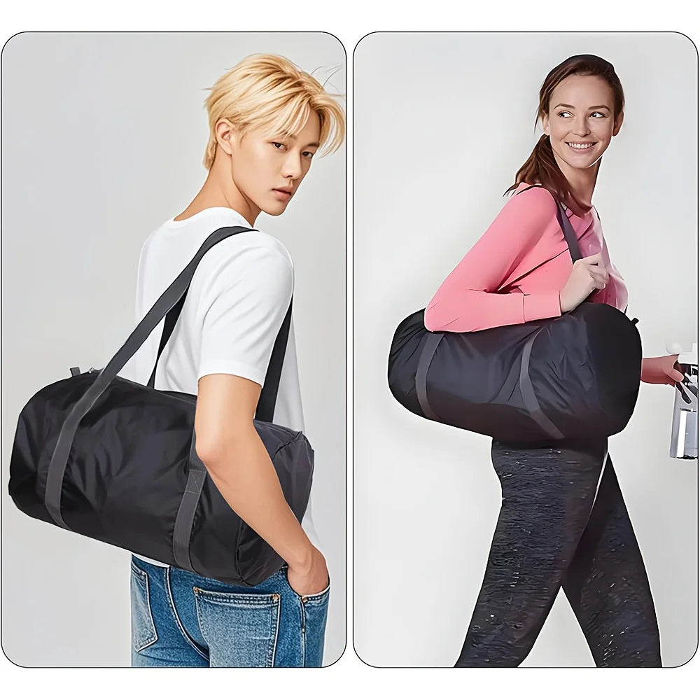 Foldable Gym & Travel Bag – Lightweight, Water-Resistant, Unisex