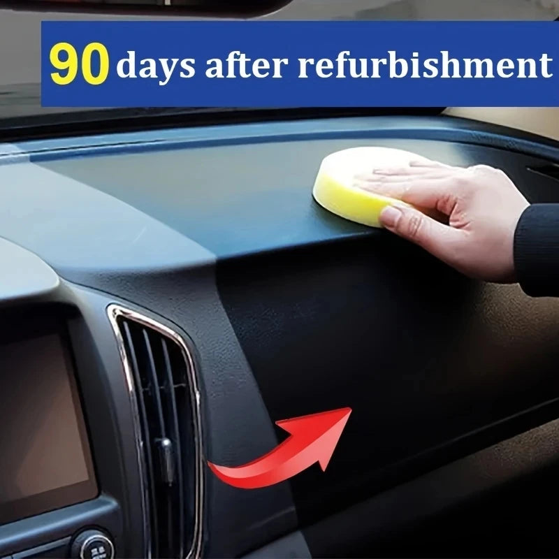 All-in-One Plastic & Rubber Repair Cream | Instant Black Restoration & Scratch Remover
