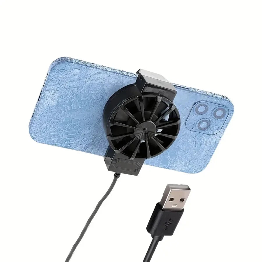 Portable Phone Cooler, Suitable for External Cooling Accessories of iPhone and Android Smartphones -1 Set,