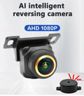 AI Smart Backup Camera | 170° Fisheye AHD 1080P with ADAS Obstacle Detection