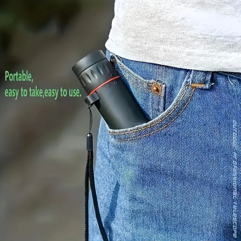 Compact Monocular for Travel & Birdwatching