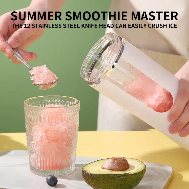 Portable USB Juice Blender Cup – Rechargeable Mini Smoothie Maker